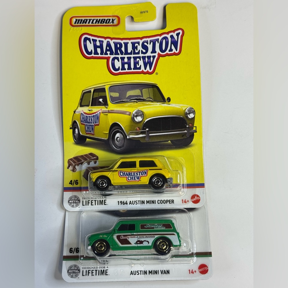 Matchbox 1964 AUSTIN MINI COOPER & AUSTIN MINI VAN